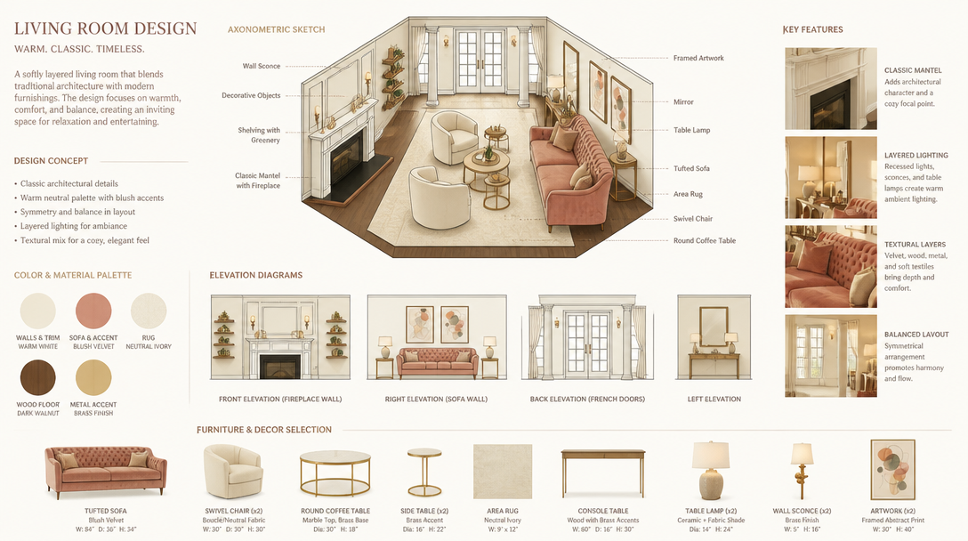 Living Room Diagram 1